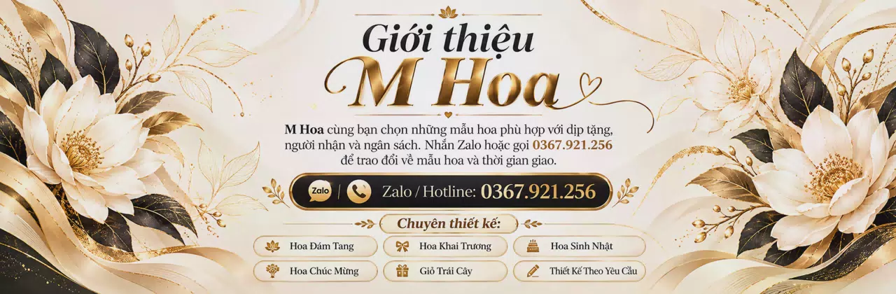 Ảnh bìa Shop hoa tươi Phường Chu Văn An Hải Phòng - Trao hoa đẹp, gửi điều thân thương
